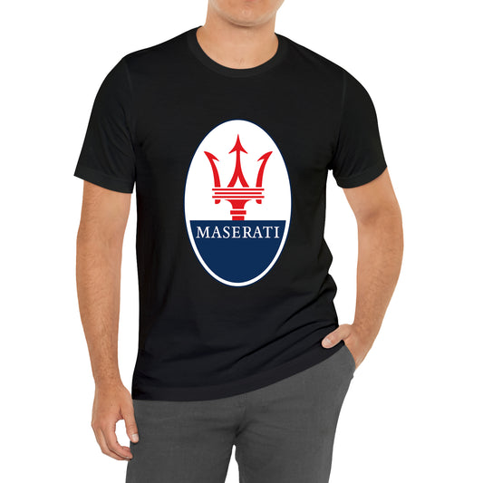 Maserati Sport And Racing Car Logo T-Shirt Size S to 3XL