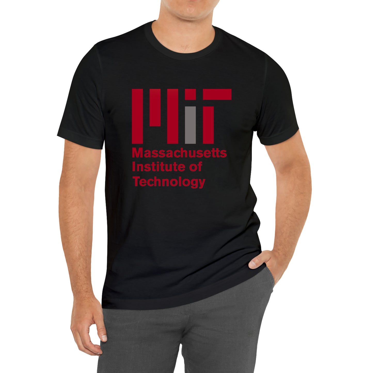 Massachusets Institute Technology MIT Logo T-Shirt Size S to 3XL