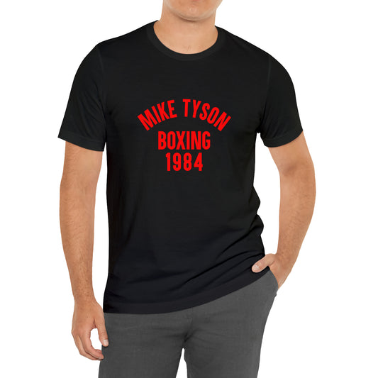 Mike Tyson Professional Boxing 1984 Logo T-Shirt Size S to 3XL