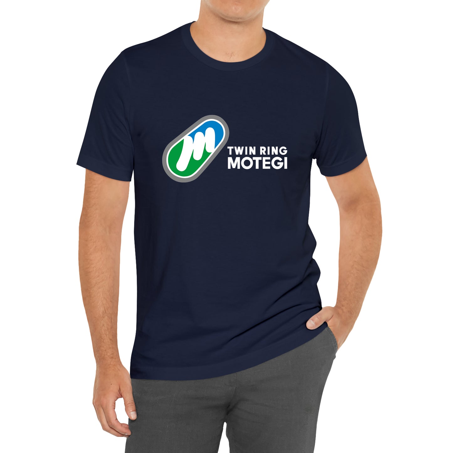 Motegi Twin Ring Circuit Symbol Logo T-Shirt Size S to 3XL