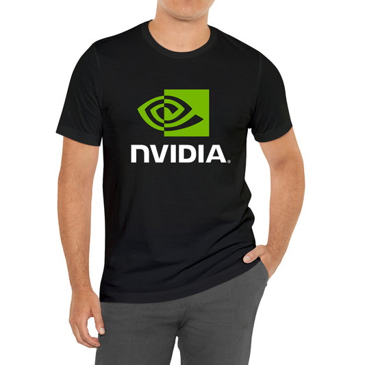 NVidia Computer Logo T-Shirt Size S to 3XL