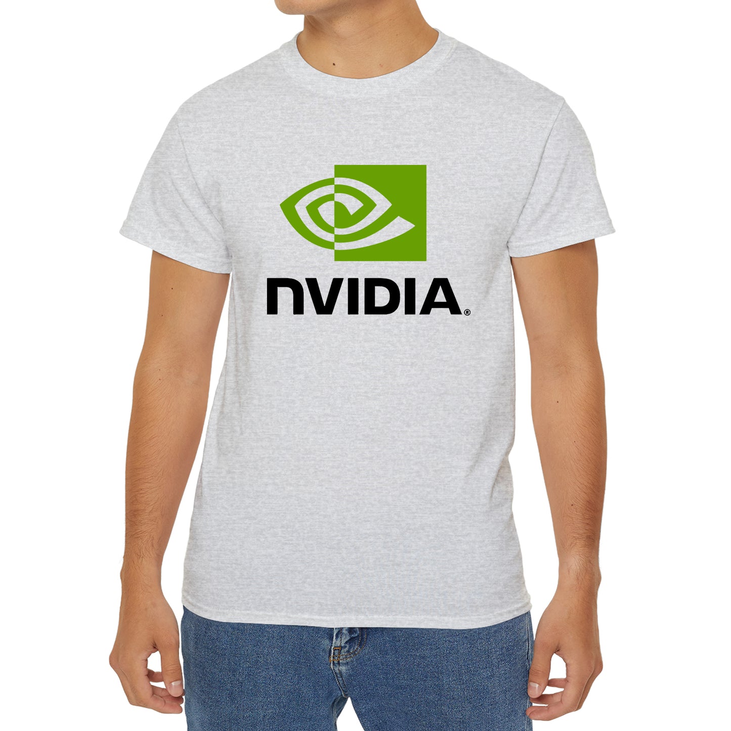 NVidia Computer Logo T-Shirt Size S to 3XL