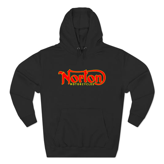 Norton Classic Motorcycles Logo Black Hoodie Sweatshirt Size S to 3XL