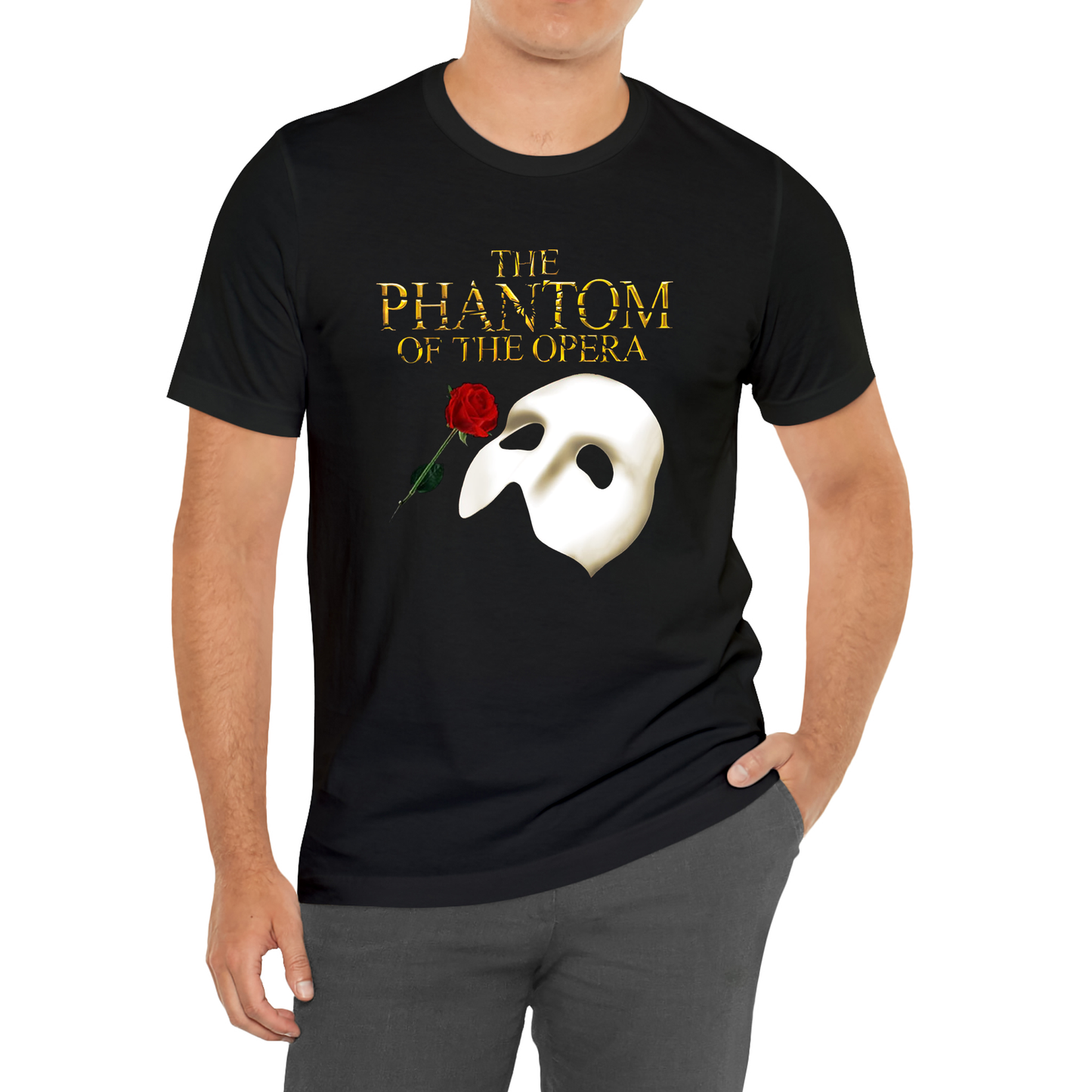 Phantom of The Opera Broadway Musical T-Shirt Size S to 3XL