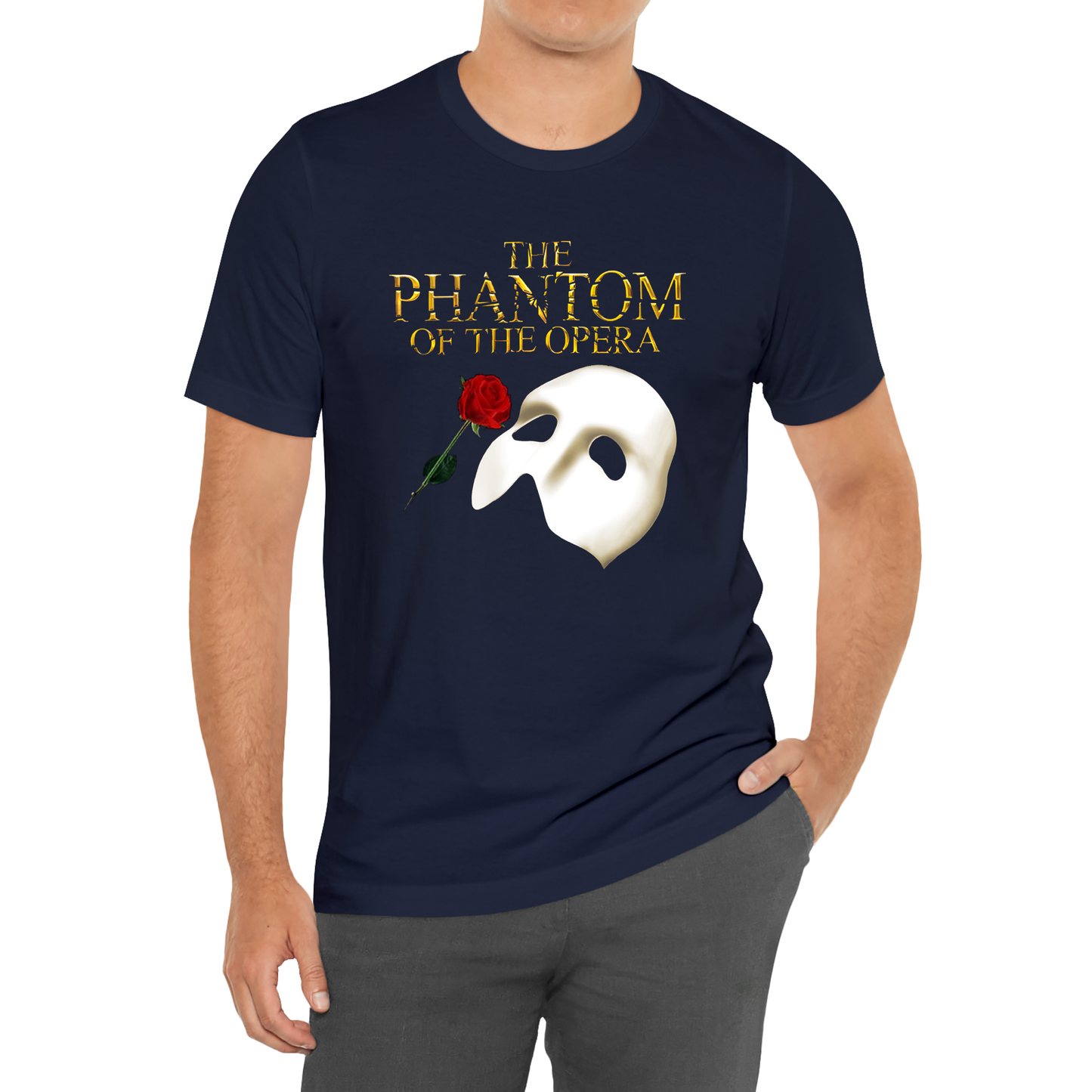 Phantom of The Opera Broadway Musical T-Shirt Size S to 3XL