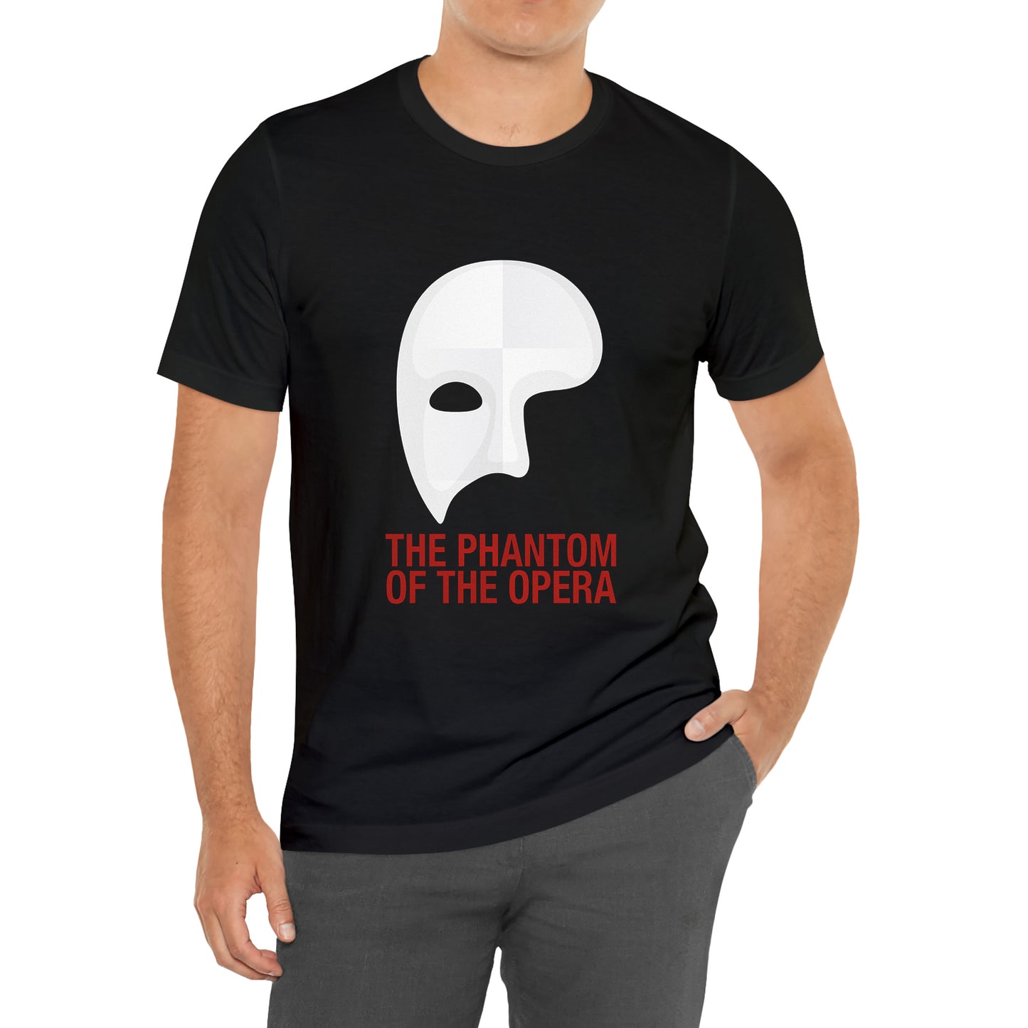 Phantom of The Opera Broadway Musical Symbol Logo T-Shirt Size S to 3XL