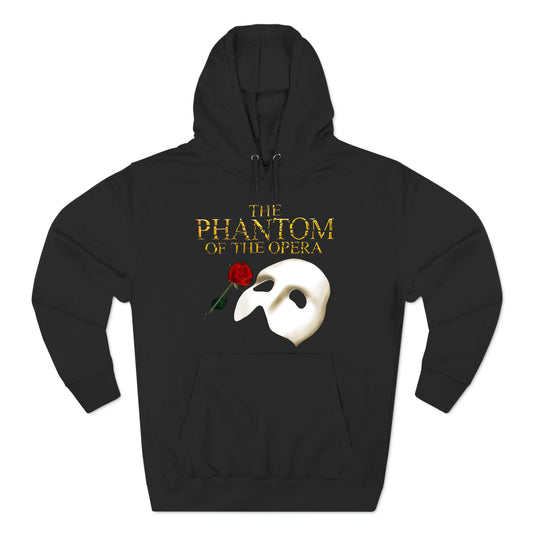 Phantom of The Opera Broadway Musical Show Black Hoodie Sweatshirt Size S to 3XL