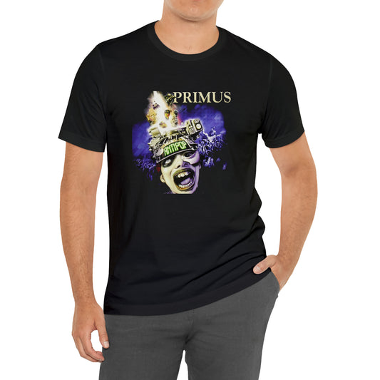 Primus Antipop Punk Rock Band Legend Black T-Shirt Size S to 3XL