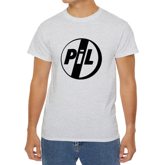 Public Image Limited English Post-Punk Band Logo Symbol Grey T-Shirt Size S to 3XL