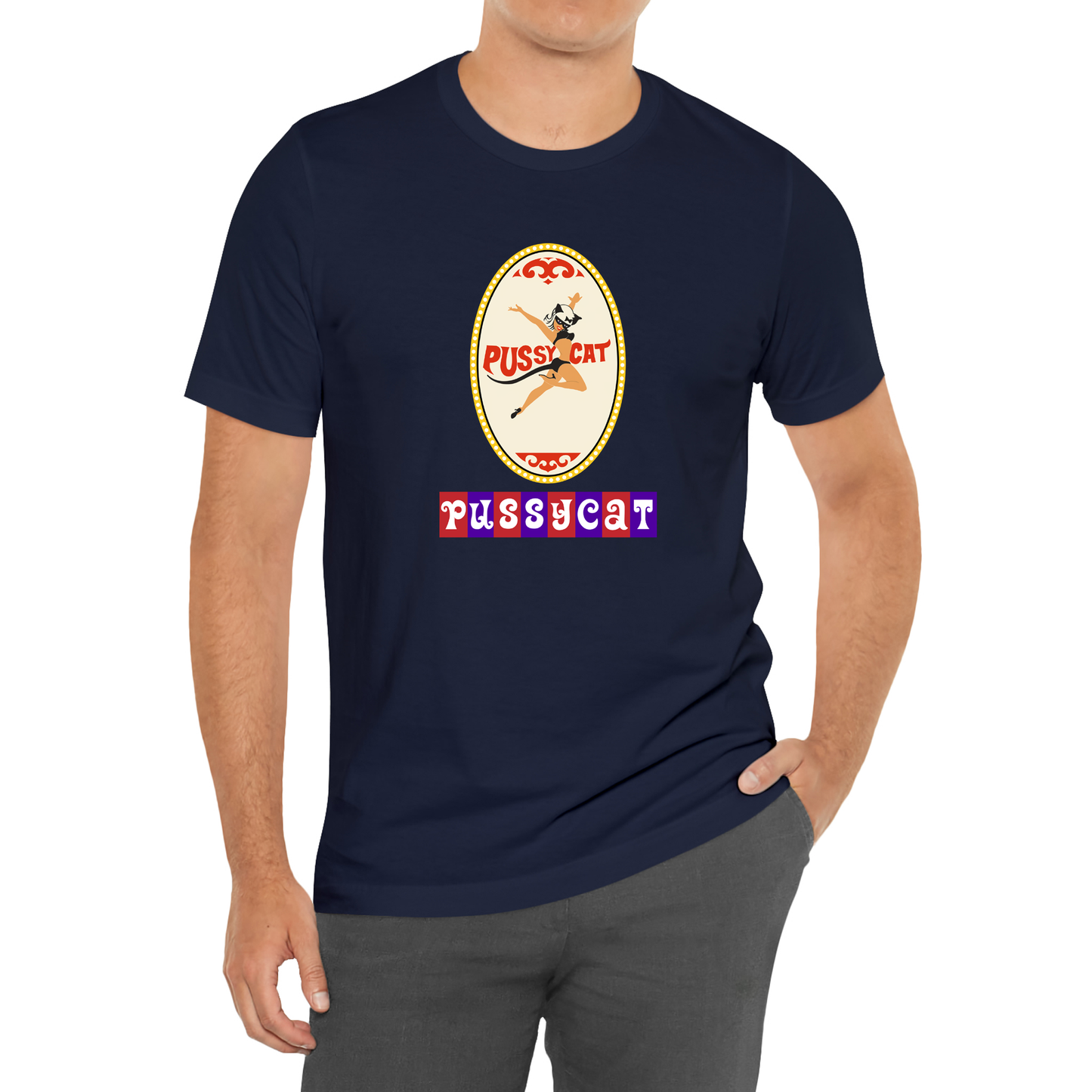 Pussycat Theaters Logo T-Shirt Size S to 3XL