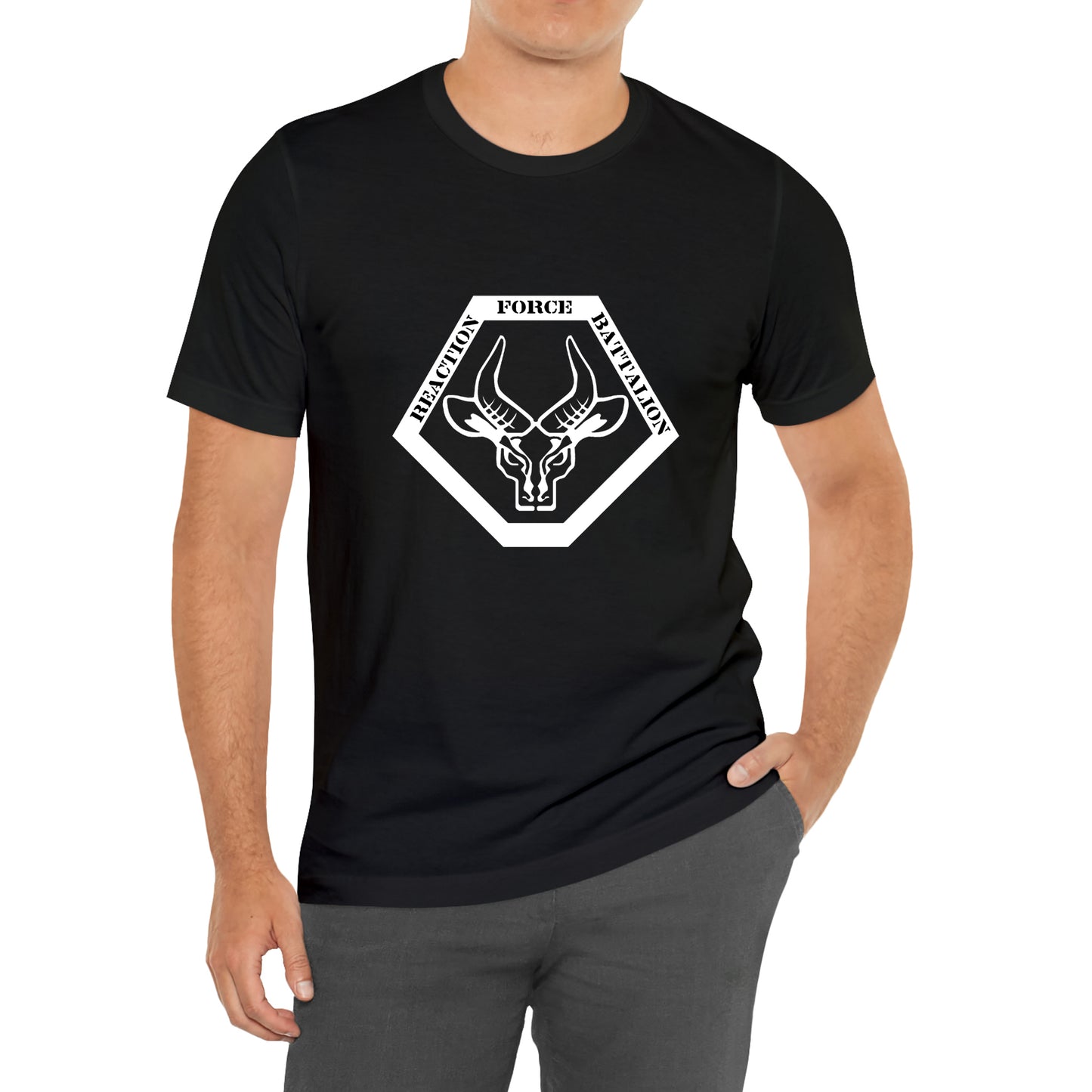 Reaction Force Batalion Logo Symbol Logo T-Shirt Size S to 3XL