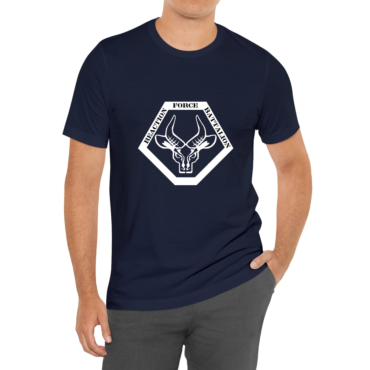 Reaction Force Batalion Logo Symbol Logo T-Shirt Size S to 3XL