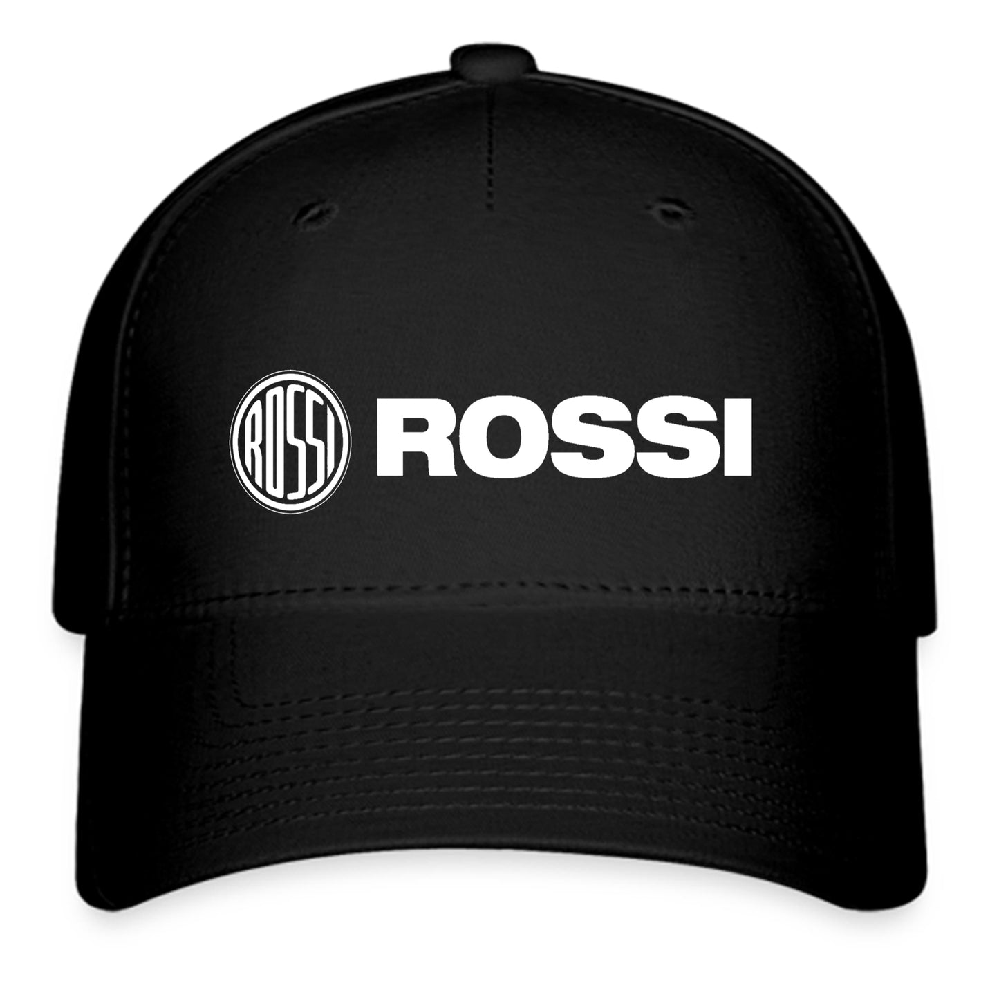 Rossi Guns Firearms Logo Symbol Black Baseball Cap Hat Size Adult S/M and L/XL