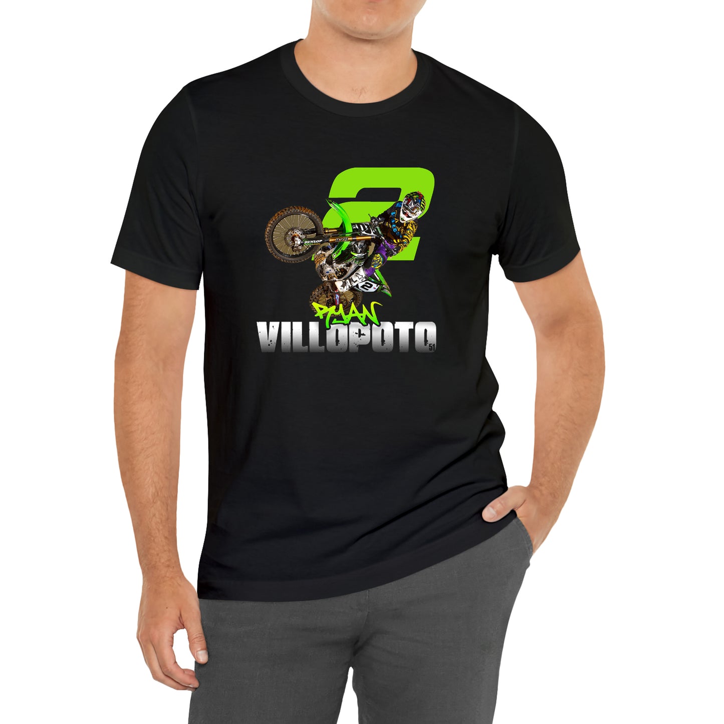 Ryan Villopoto Logo T-Shirt Size S to 3XL