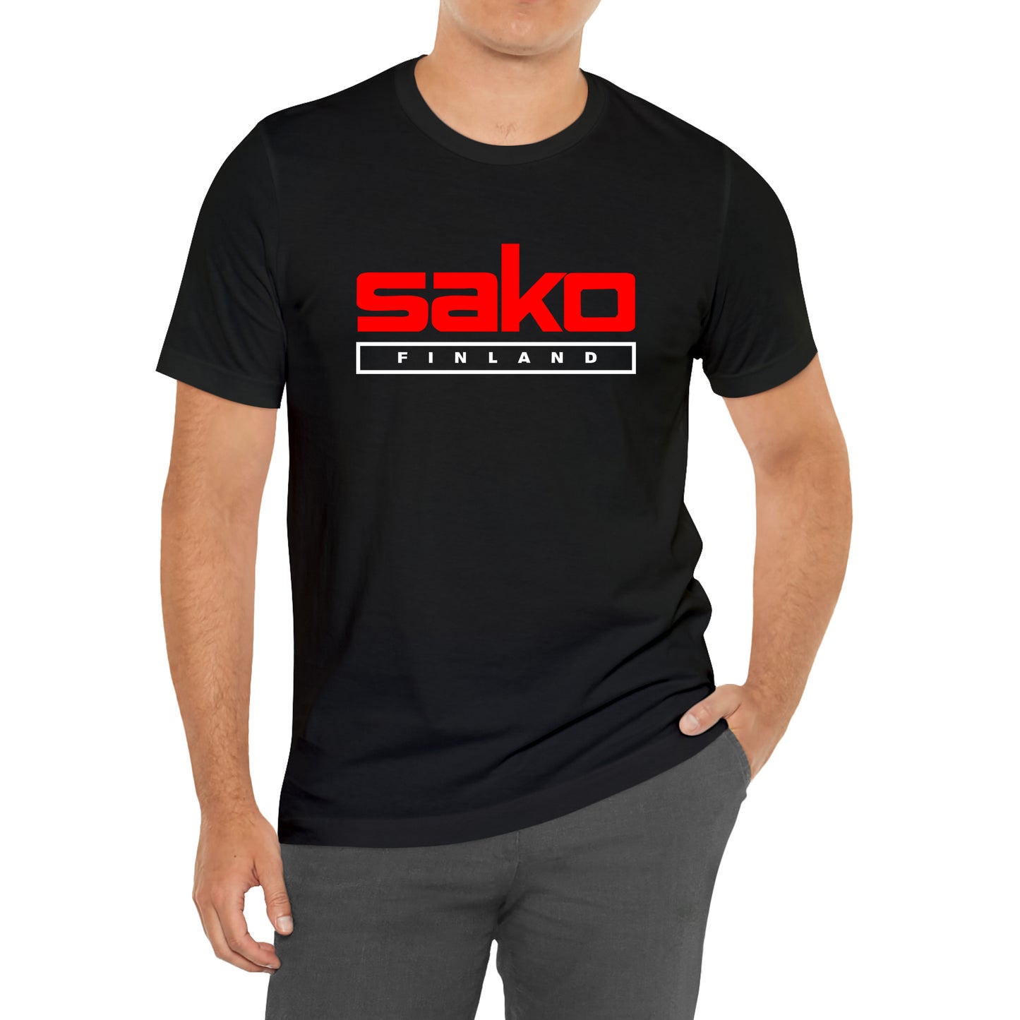 Sako Finland Guns Firearms Logo T-Shirt Size S to 3XL