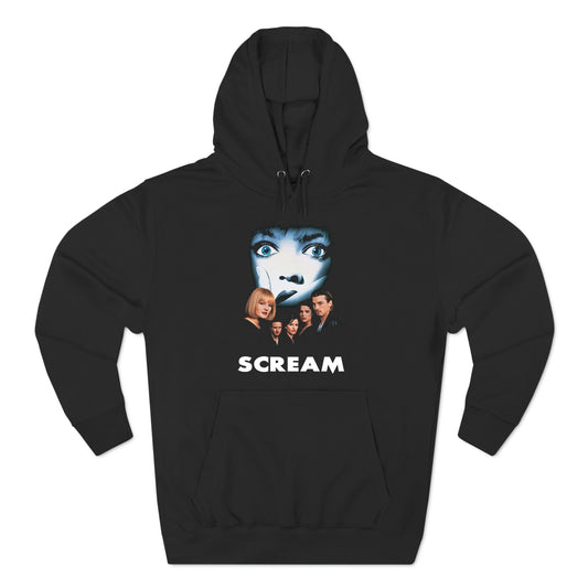 Scream Thriller Movie Logo Black Hoodie Sweatshirt Size S to 3XL