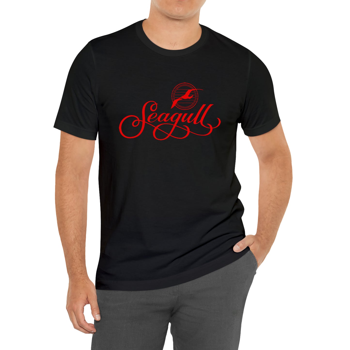 Seagull Guitars Logo T-Shirt Size S to 3XL