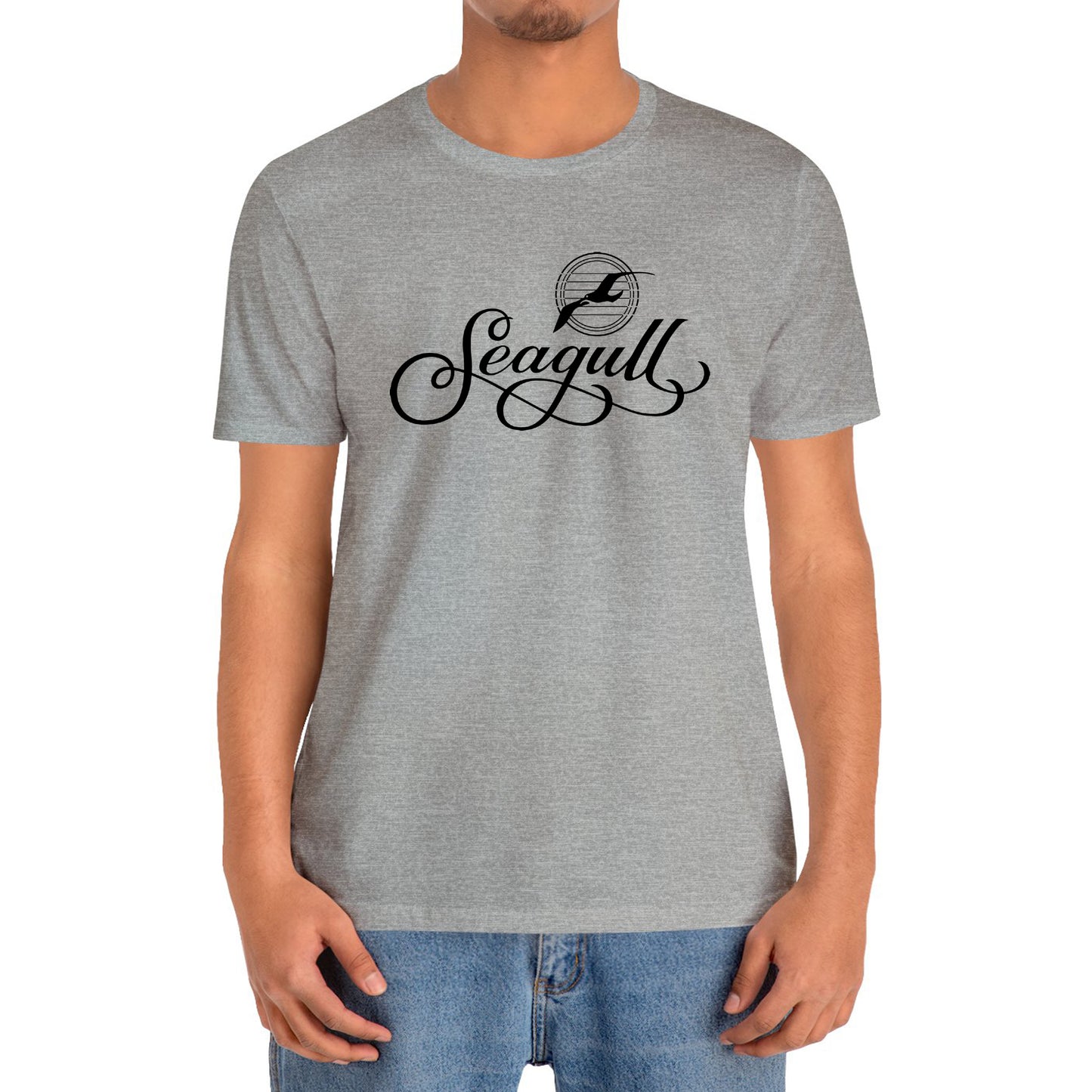 Seagull Guitars Logo T-Shirt Size S to 3XL