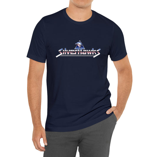 SilverHawks American Animated Television Series Logo T-Shirt Size S to 3XL