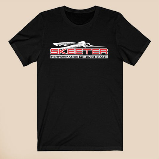 Skeeter Fishing Boats Logo Symbol Black T-Shirt Size S to 3XL