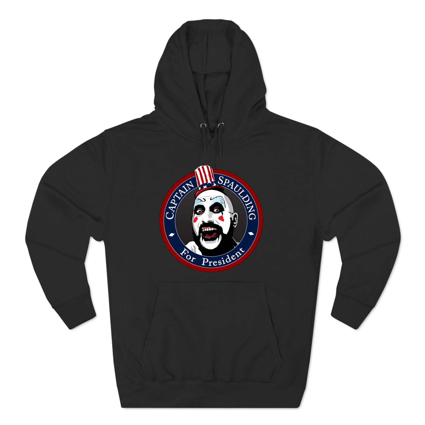 Captain Spaulding for President The Devil's Reject Black Hoodie Sweatshirt Size S to 3XL