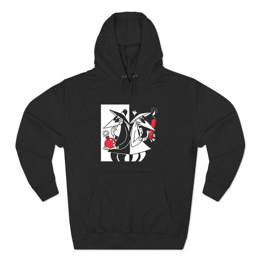 Spy vs Spy Megazine Logo Black Hoodie Sweatshirt Size S to 3XL