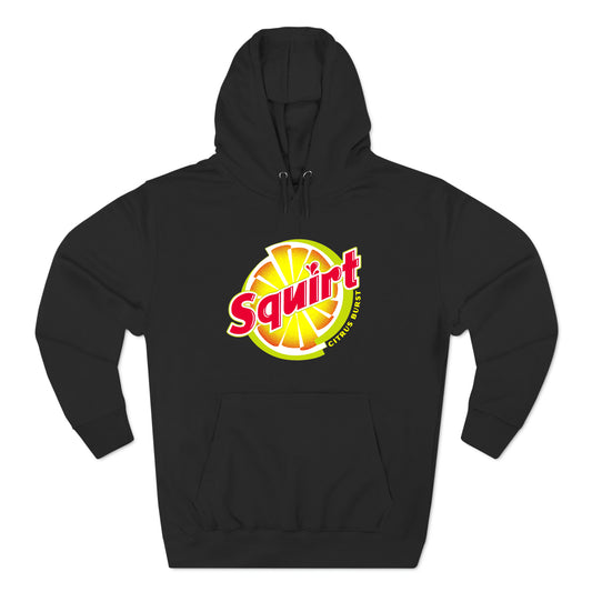 Squirt Lemon Soda Soft Drink Logo Black Hoodie Sweatshirt Size S to 3XL