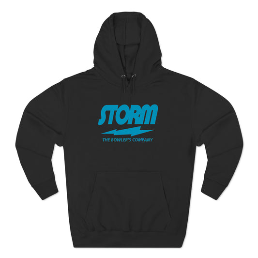 Storm Bowling Bowlers Logo Black Hoodie Sweatshirt Size S to 3XL