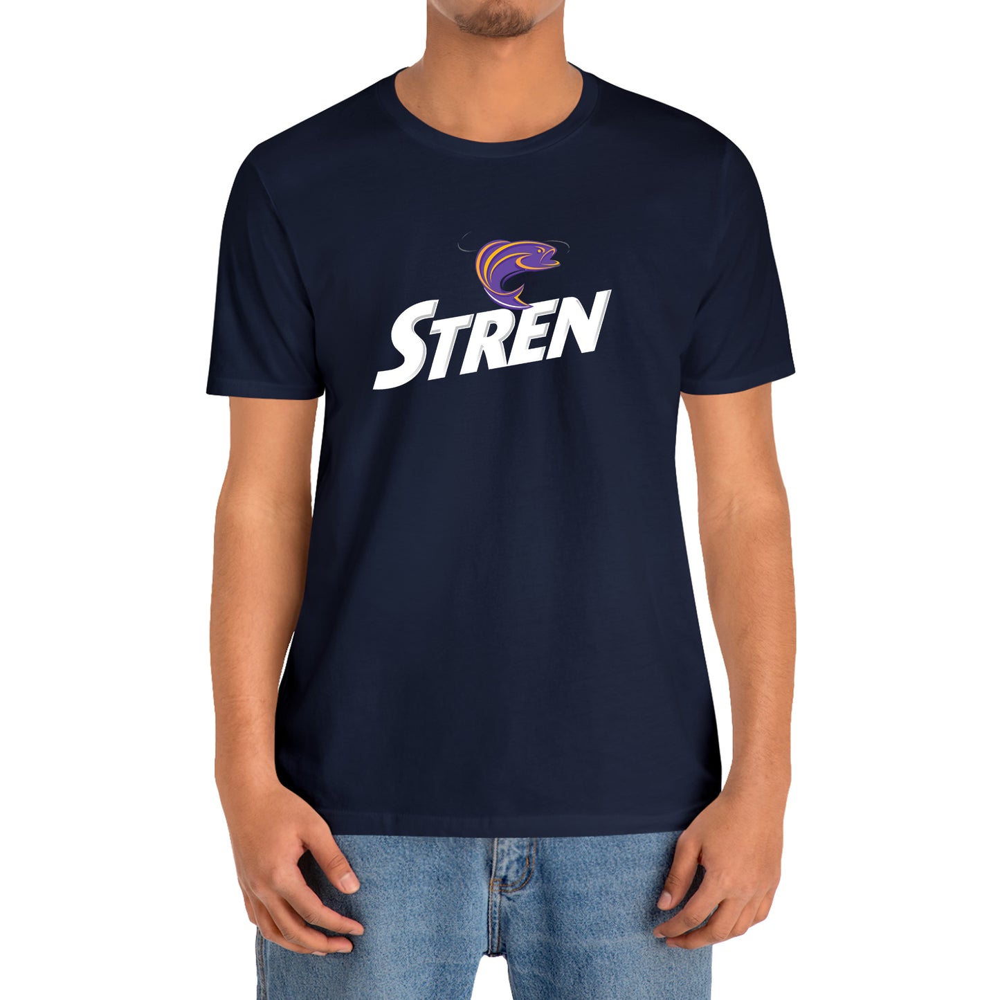 Stren Fishing Logo T-Shirt Size S to 3XL