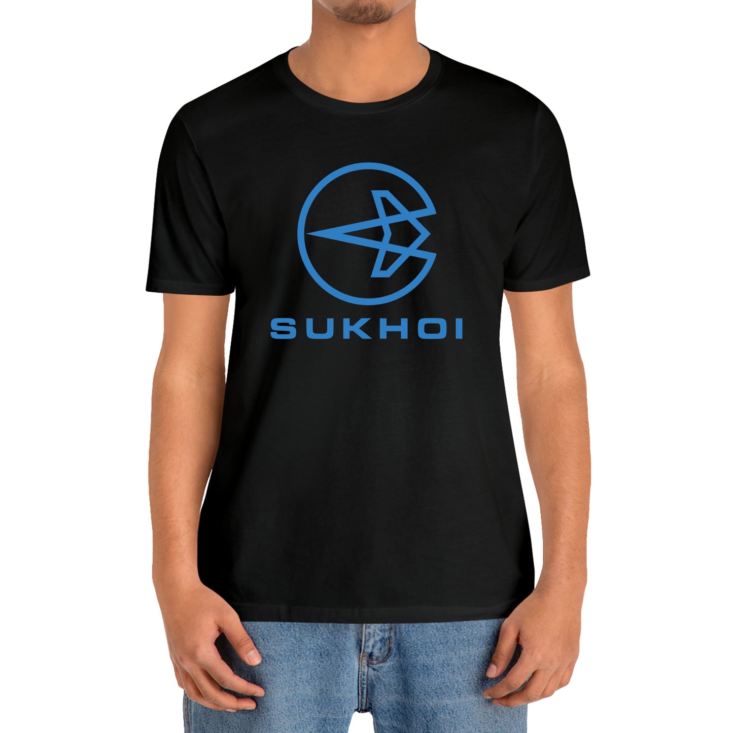 Sukhoi Logo Russian Aircraft Airplane T-Shirt Size S to 3XL