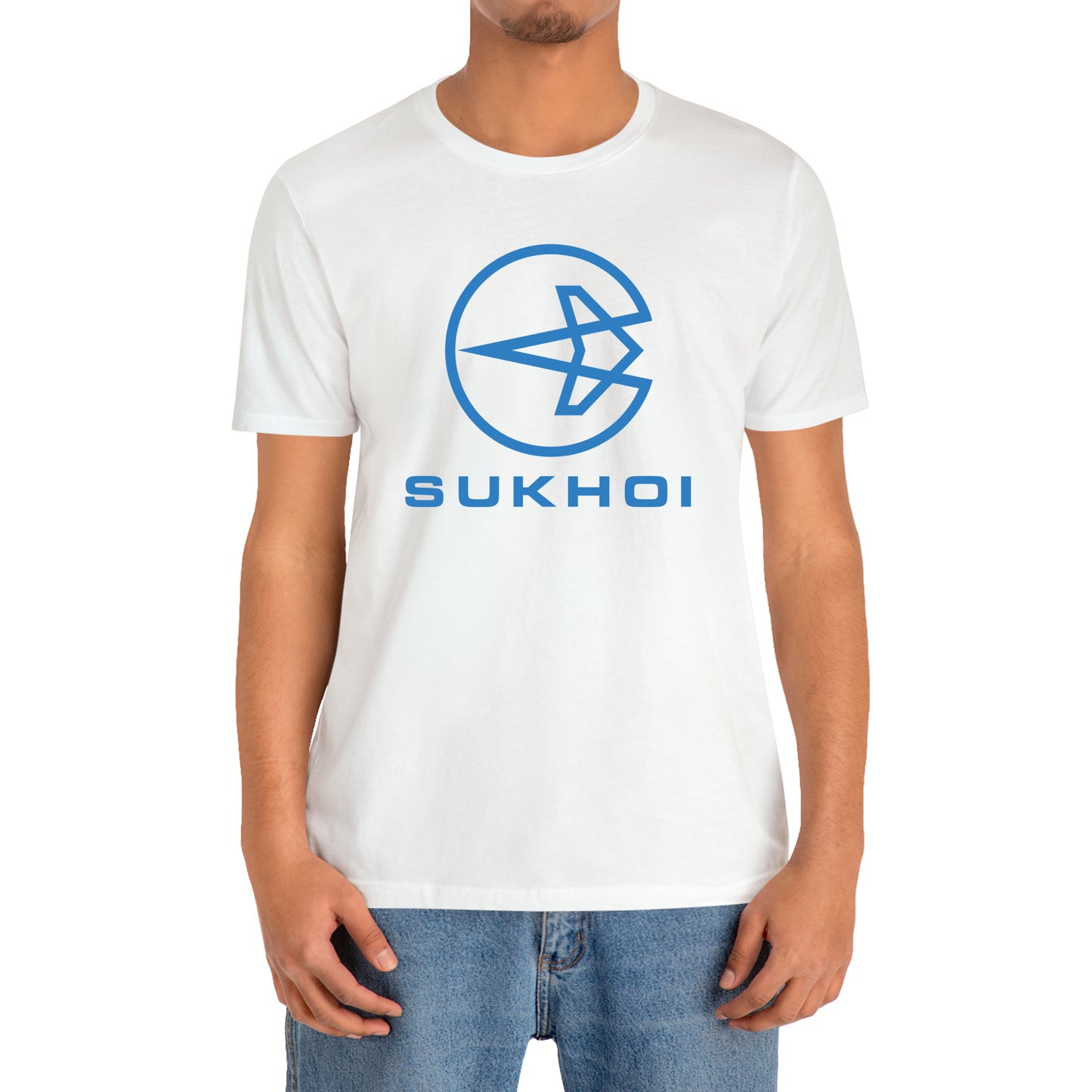 Sukhoi Logo Russian Aircraft Airplane T-Shirt Size S to 3XL