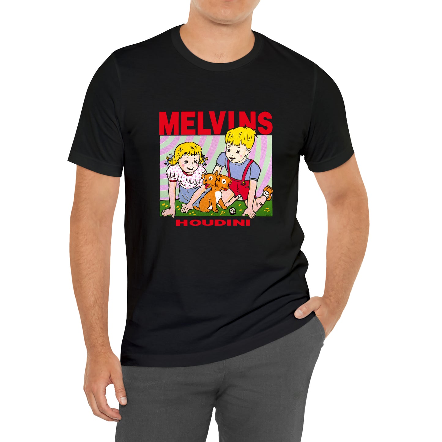 THE MELVINS American Rock Band Houdini Logo Symbol T-Shirt Size S to 3XL