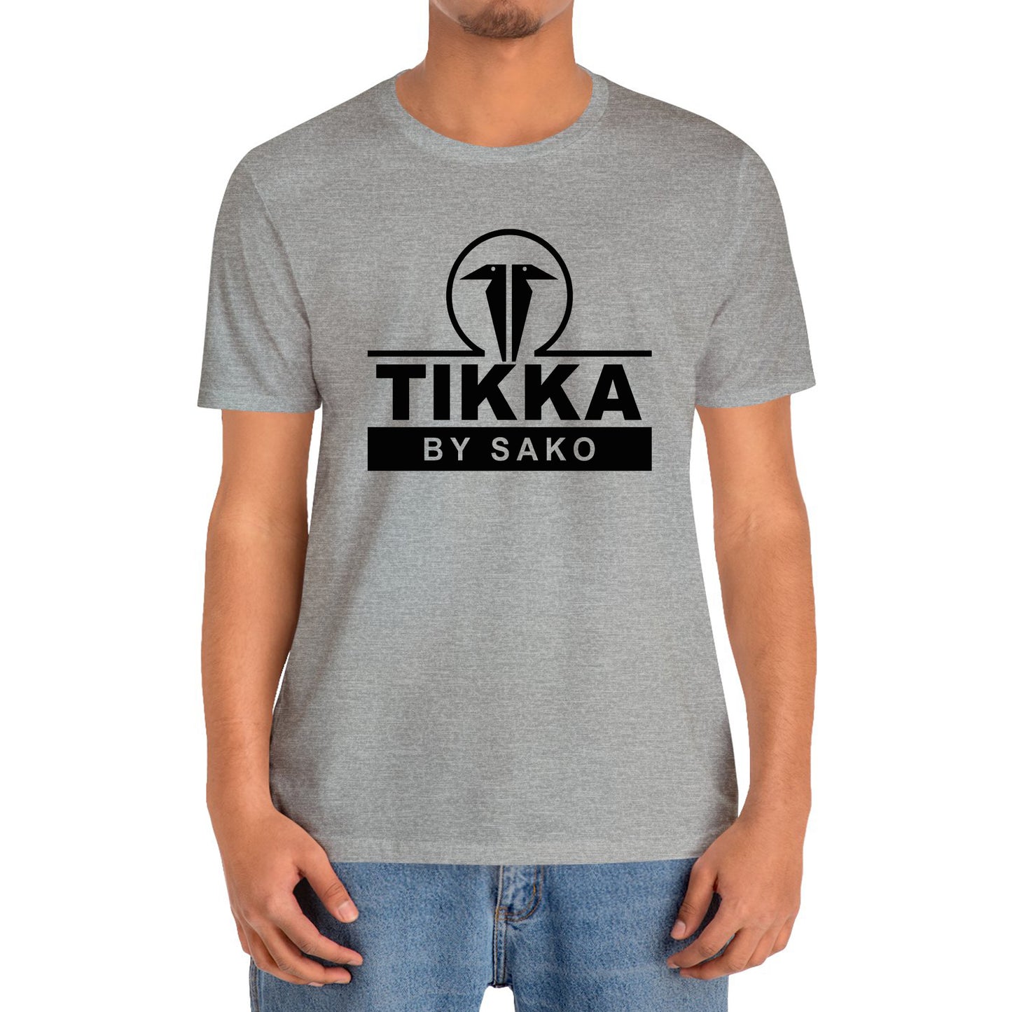 TIKKA by SAKO Firearms Guns Logo T-Shirt Size S to 3XL