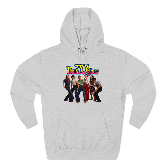 That '70s Show Cast Logo Gray Hoodie Sweatshirt Size S to 3XL