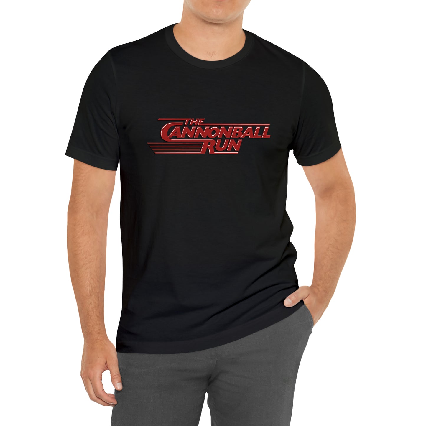 The Cannonball Run Logo Movie Logo T-Shirt Size S to 3XL