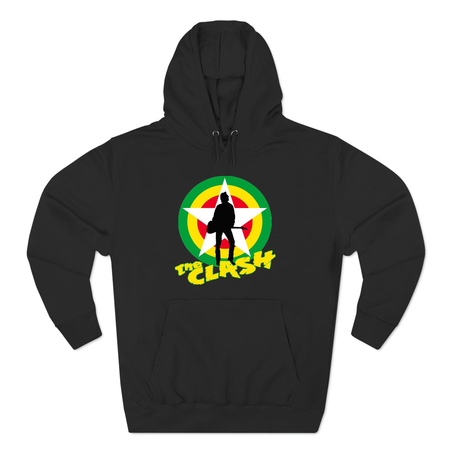 The Clash Punk Rock Band Legend Logo Black Hoodie Sweatshirt Size S to 3XL