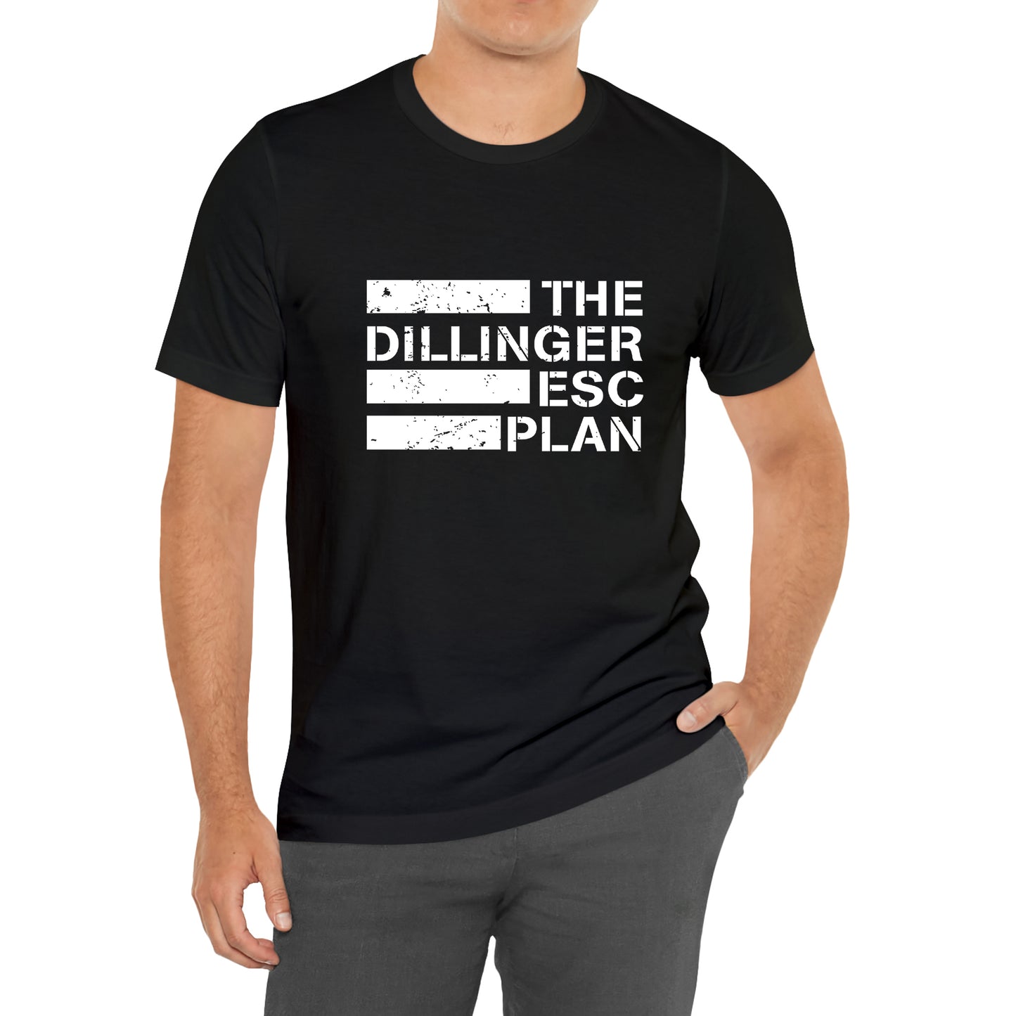 The Dillinger Escape Plan American Metalcore Band Logo Symbol Black T-Shirt Size S to 3XL