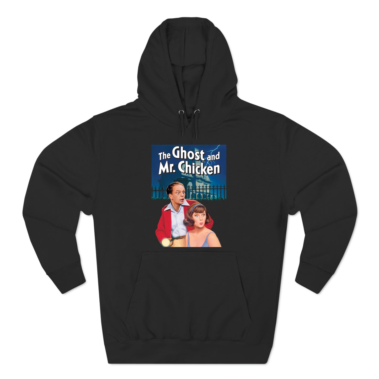 The Ghost And Mr. Chicken - Don Knotts Black Hoodie Sweatshirt Size S to 3XL