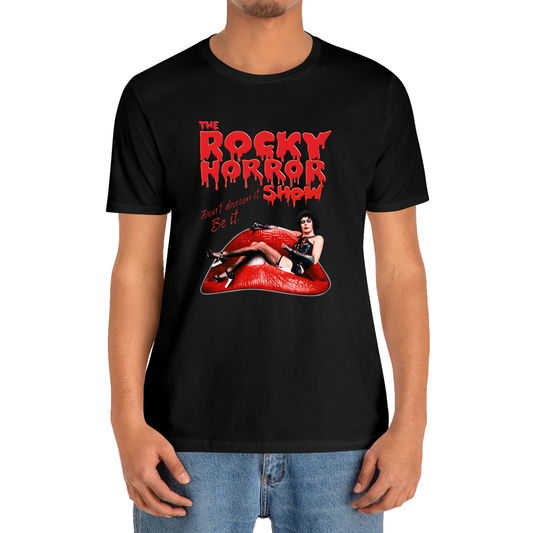 The Rocky Horror Picture Show Broadway Musical Black T-Shirt Size S to 3XL