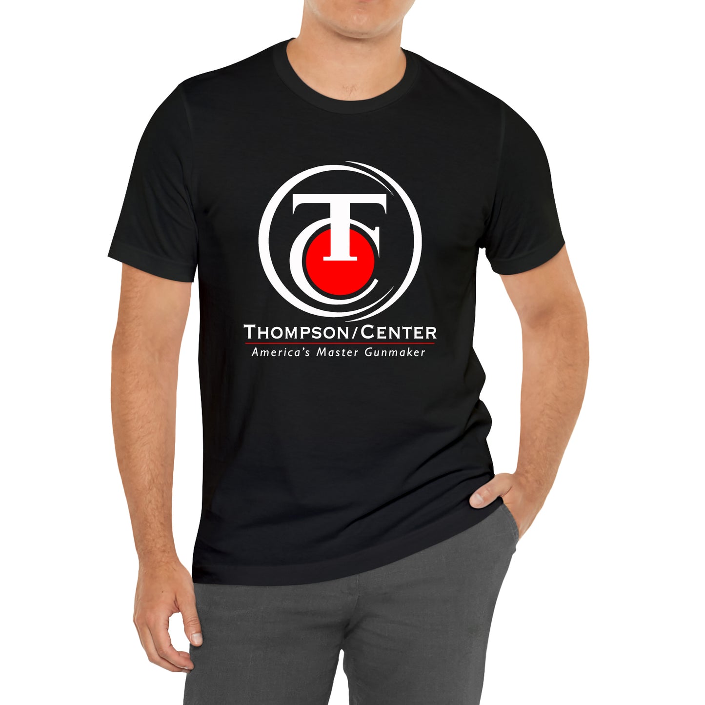 Thompson Center Gunmaker Guns Logo T-Shirt Size S to 3XL