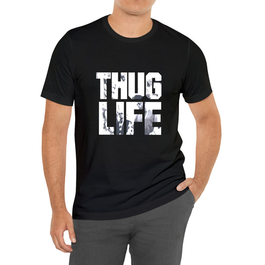 Thug Life American Hip Hop Group Logo Symbol T-Shirt Size S to 3XL