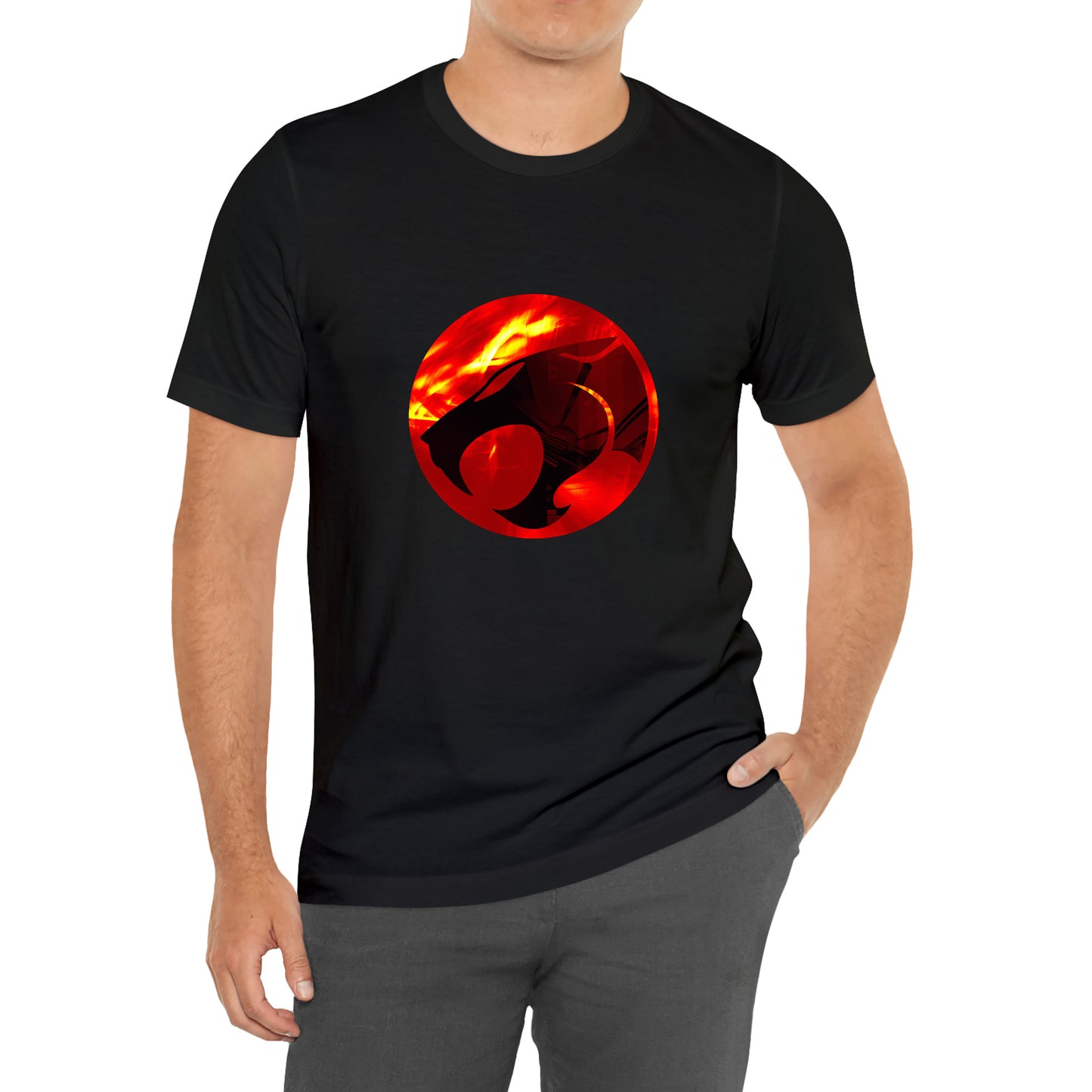 Thundercats Science Fantasy Animated TV Series Logo Symbol T-Shirt Size S to 3XL