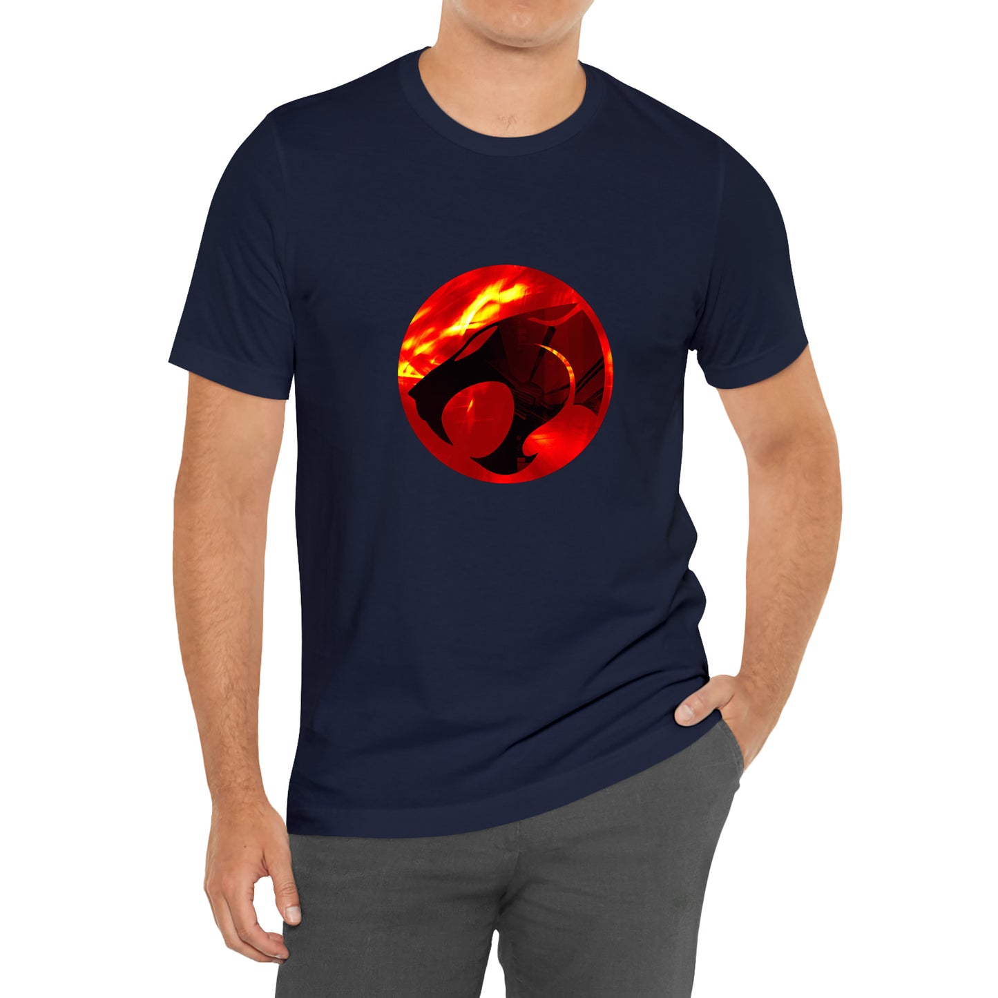 Thundercats Science Fantasy Animated TV Series Logo Symbol T-Shirt Size S to 3XL