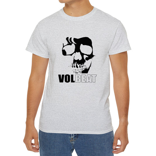 VOLBEAT Danish Rock Band Logo Symbol Grey T-Shirt Size S to 3XL