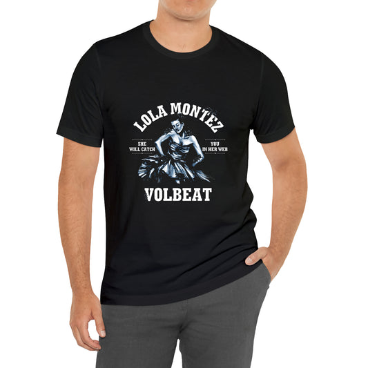 Volbeat Lola Moniez Danish Rock Band Logo Symbol T-Shirt Size S to 3XL