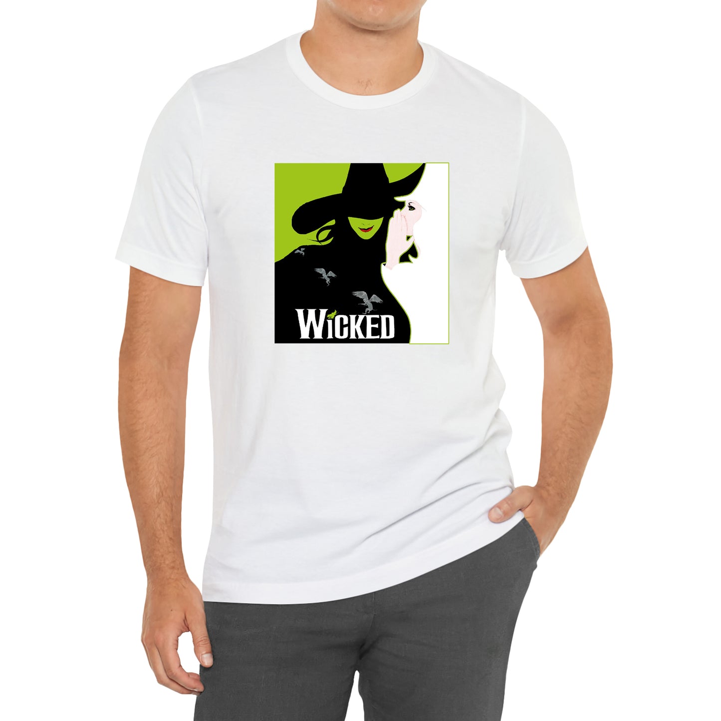 WICKED Broadway Musical T-Shirt Size S to 3XL