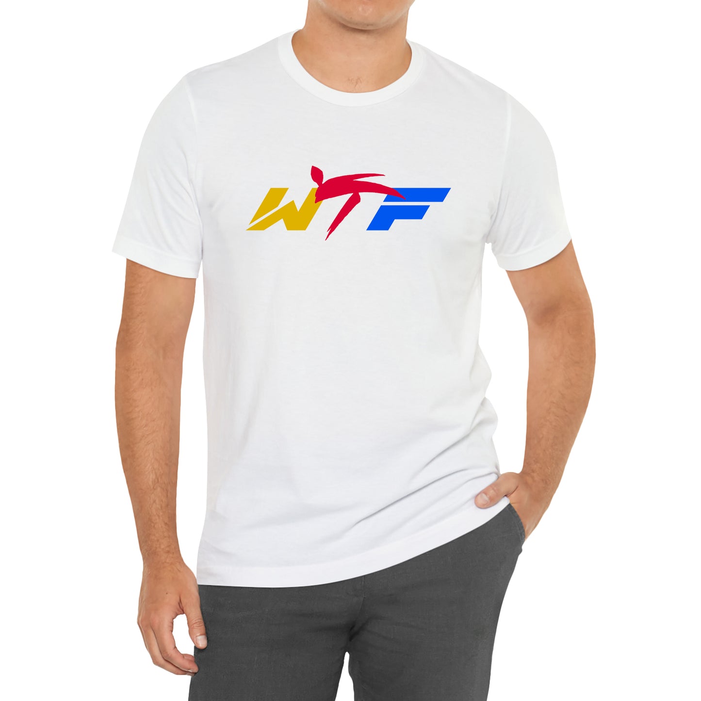 World Taekwondo Federation Logo Korean Martial Arts T-Shirt Size S to 3XL