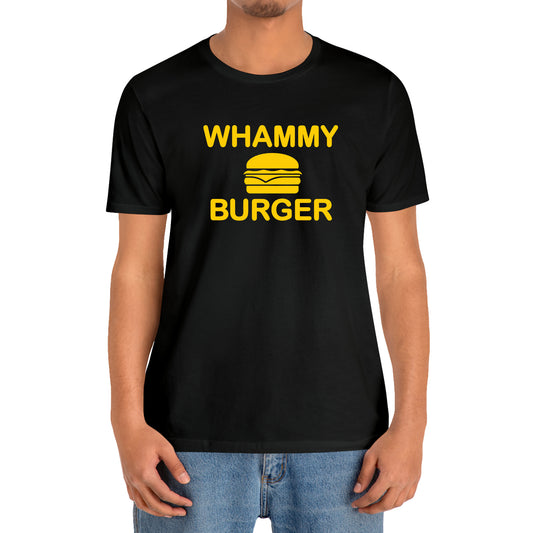 Whammy Burger Falling Down Logo Black T-Shirt Size S to 3XL