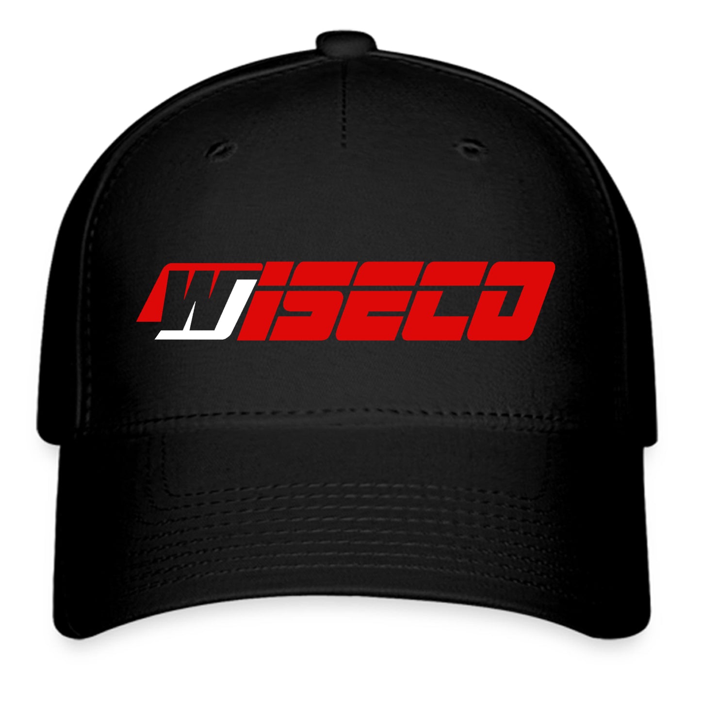 Wiseco Performance Piston Logo Symbol Black Baseball Cap Hat Size Adult S/M and L/XL