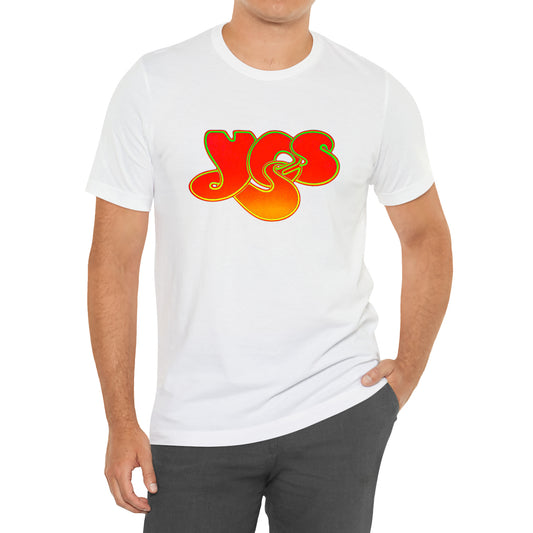 YES English Progressive Rock Band Logo Symbol White T-Shirt Size S to 3XL